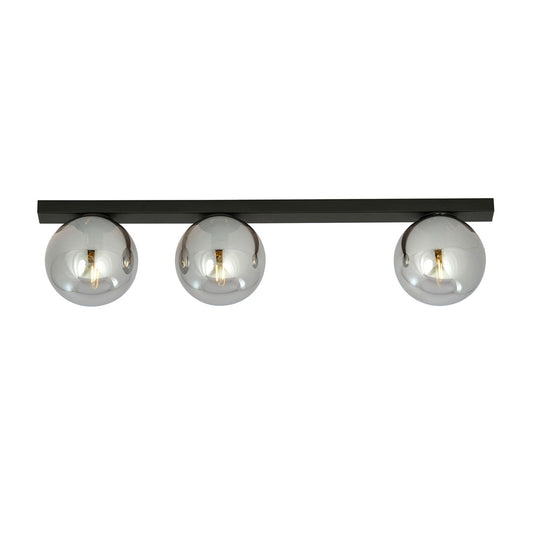 Fit 3 ceiling lamp black/graphite