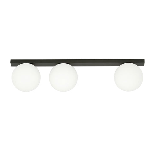Fit 3 ceiling lamp black/opal