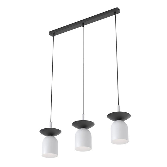 Ego 3 pendellampe sort/grå