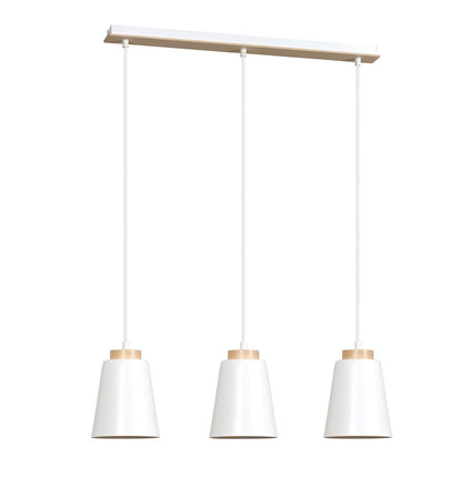 Bolero 3 pendellampe hvid