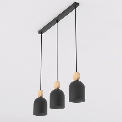 Mesi 3 pendant light black