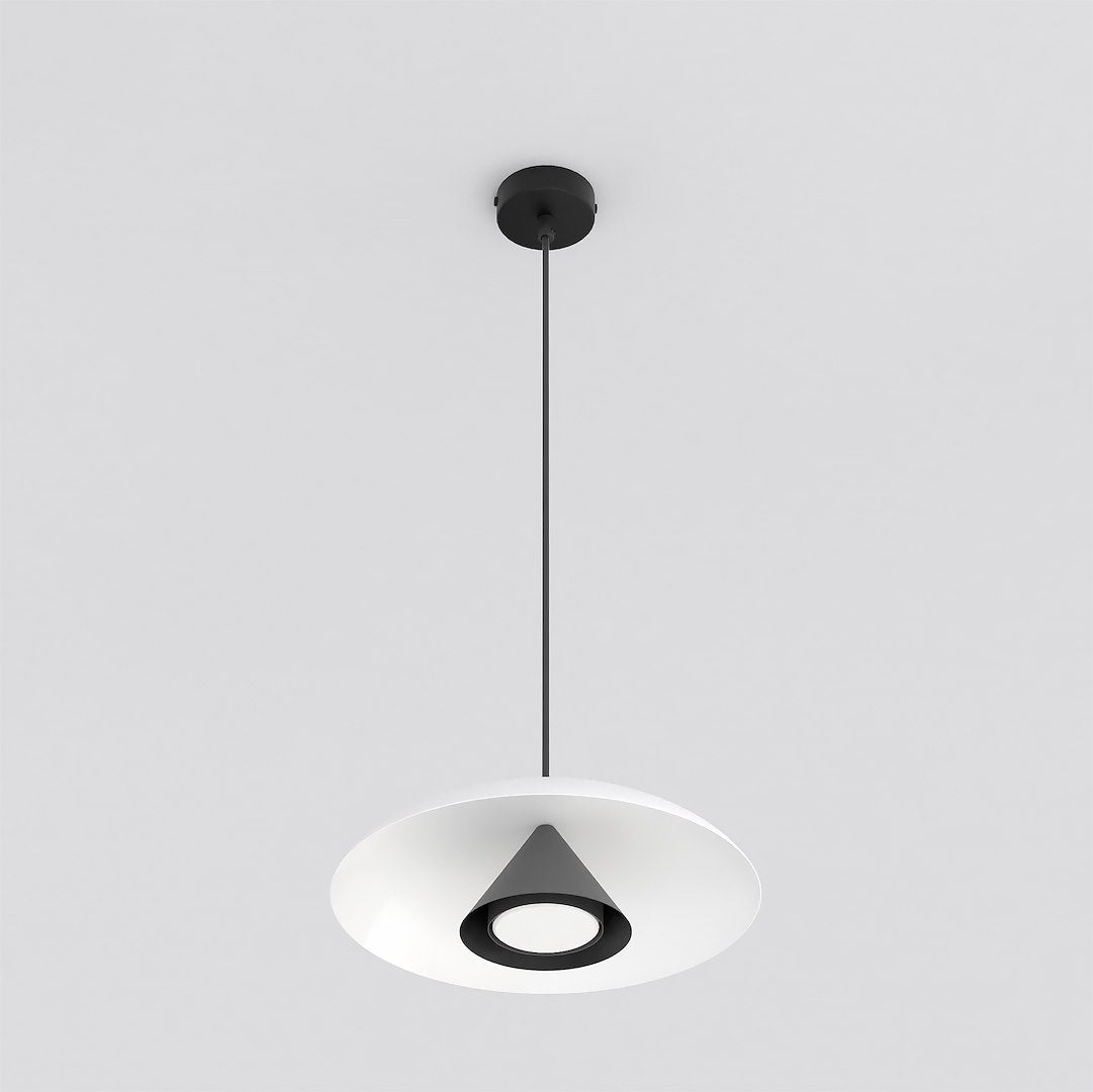 Babel 1 pendant light white/black