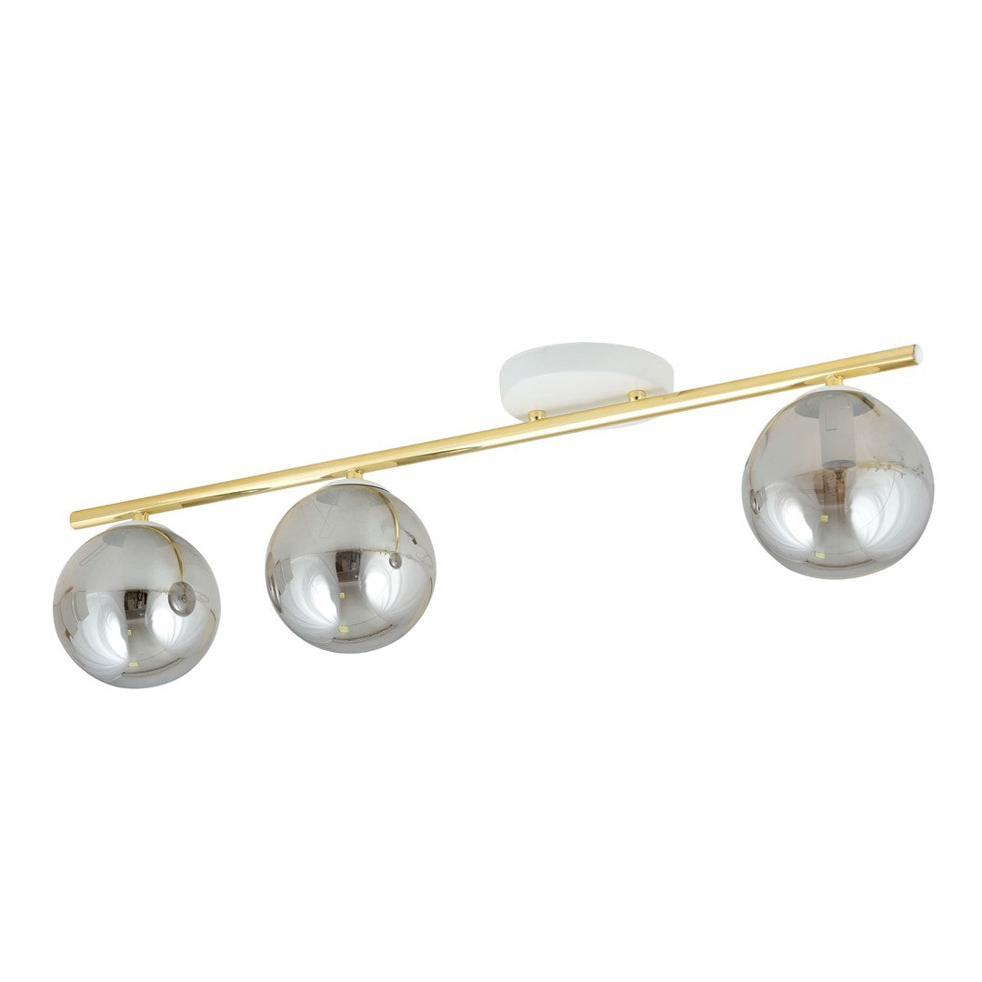 Monza 3 ceiling lamp white/graphite