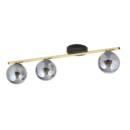 Monza 3 ceiling lamp black/graphite