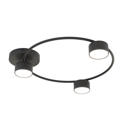 Lucio 3 loftlampe sort