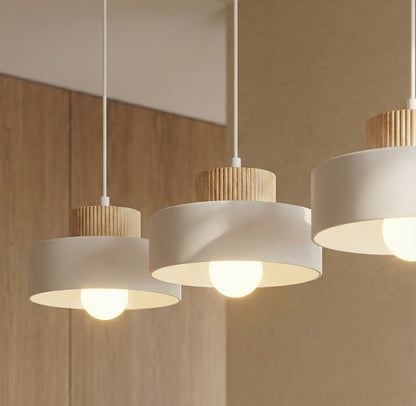 Kivi 3 pendant light white