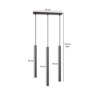 Selter 3 pendellampe sort
