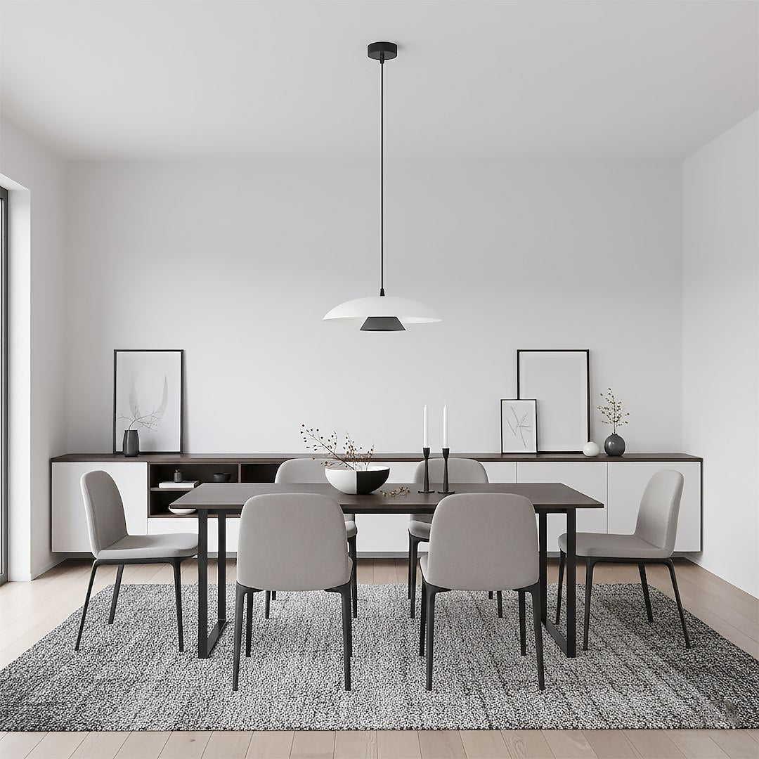 Babel 1 pendant light white/black