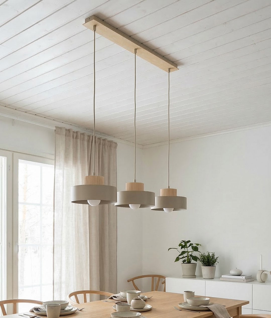 Kivi 3 pendant light mocha