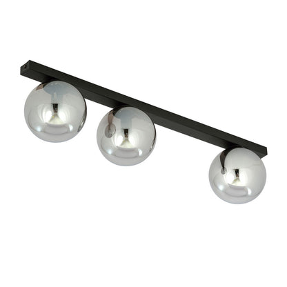 Fit 3 loftlampe sort/grafit