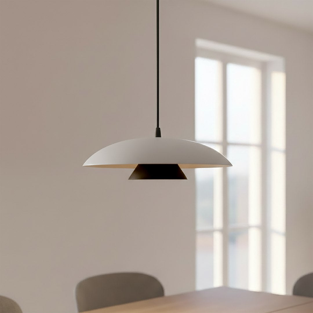 Babel 1 pendant light white/black