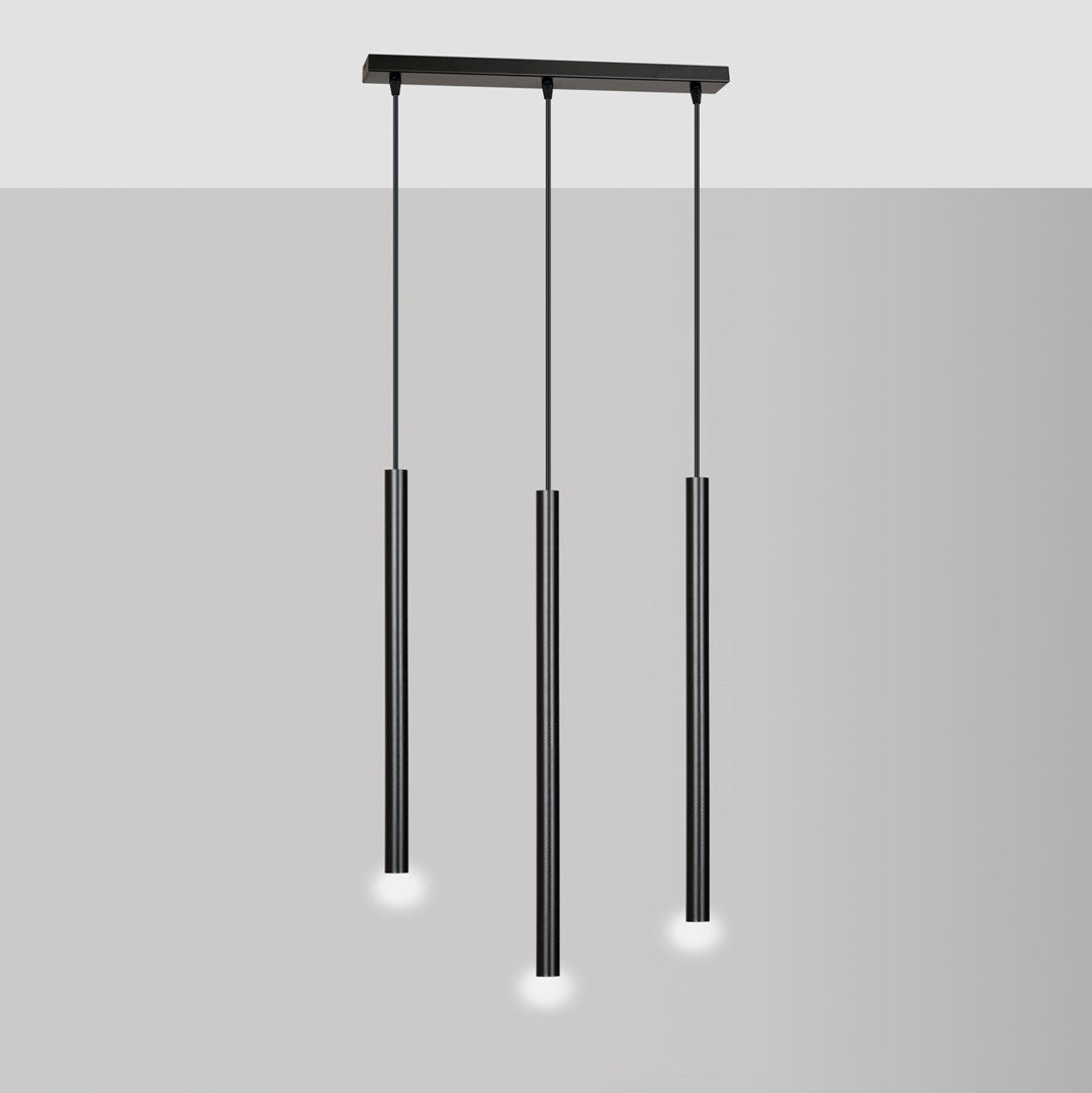 Selter 3 pendellampe sort