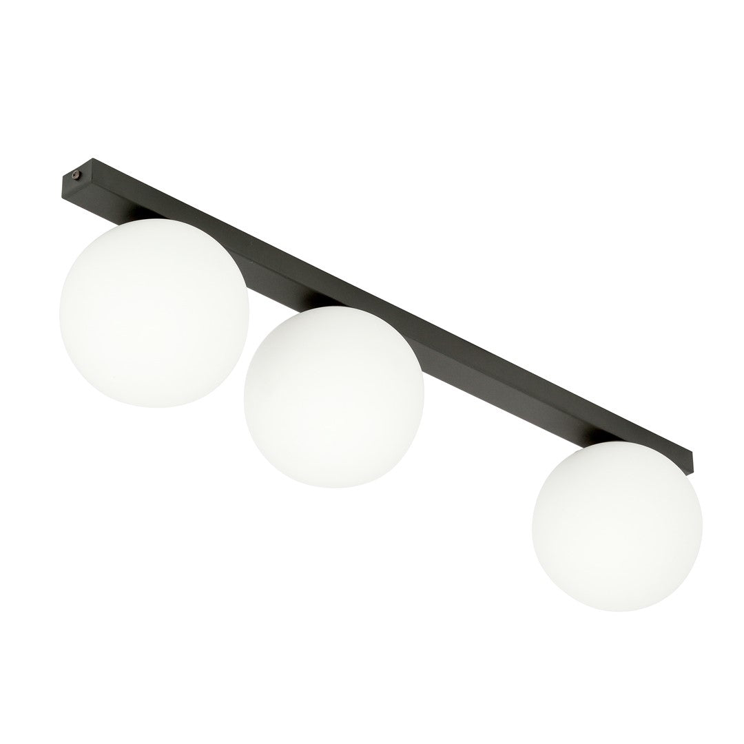 Fit 3 loftlampe sort/opal