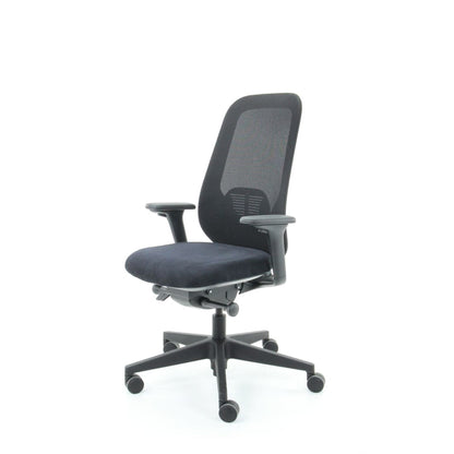 Workliving Nora Mesh Sort Regain - Kontorstol Ergonomisk design NEN1335