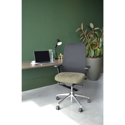 Workliving Nora Mesh Grøn Regain - Kontorstol Ergonomisk Design NEN1335