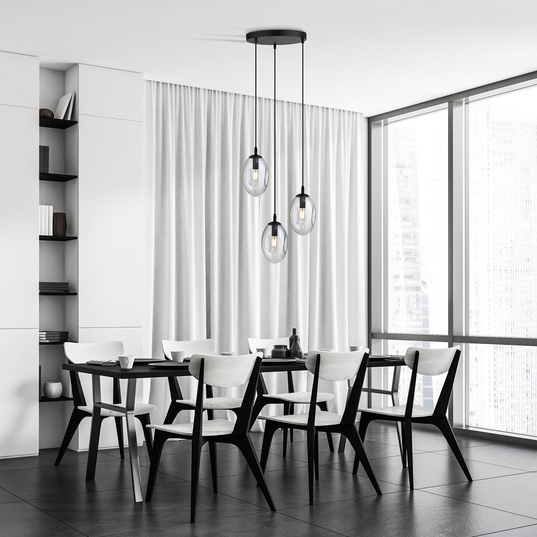Astral 3 premium pendellampe transparent