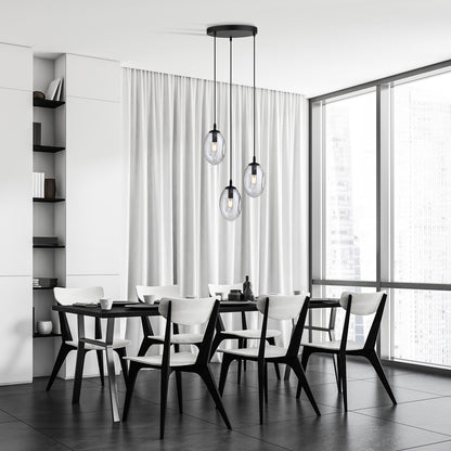 Astral 3 premium pendellampe transparent