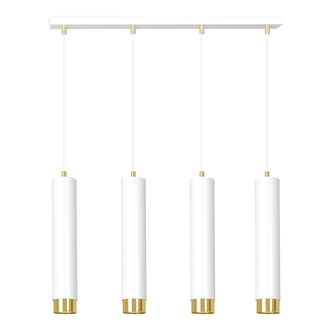 Kibo 4 pendant light white/gold