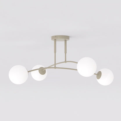 Nails 4 loftlampe mokka/opal