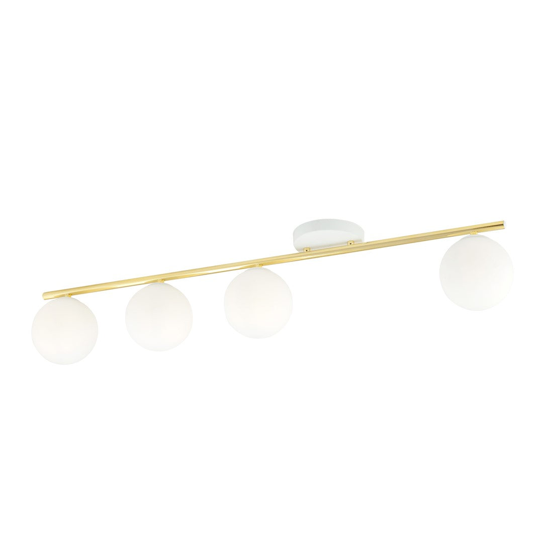 Monza 4 ceiling lamp white/opal
