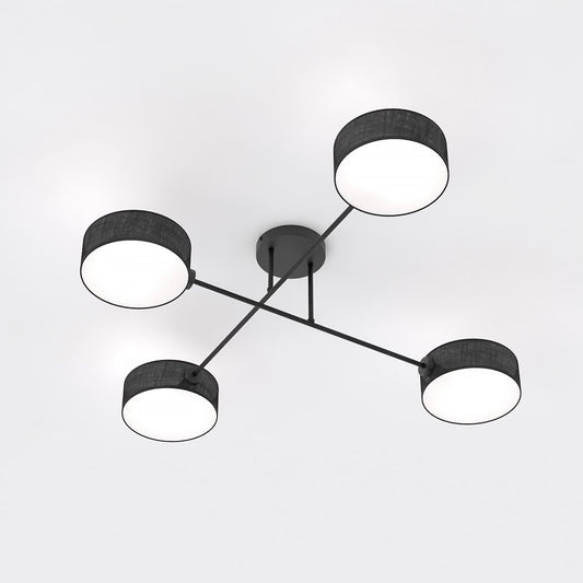 Maga 4 loftlampe sort