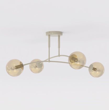 Pregos 4 ceiling lamp mocha/honey