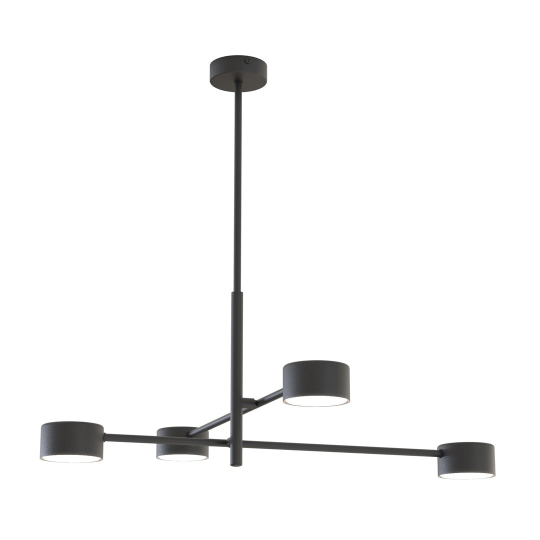 Natsu 4 ceiling lamp black