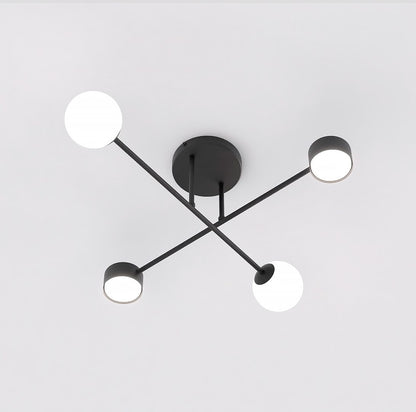 Holon 4 loftlampe sort