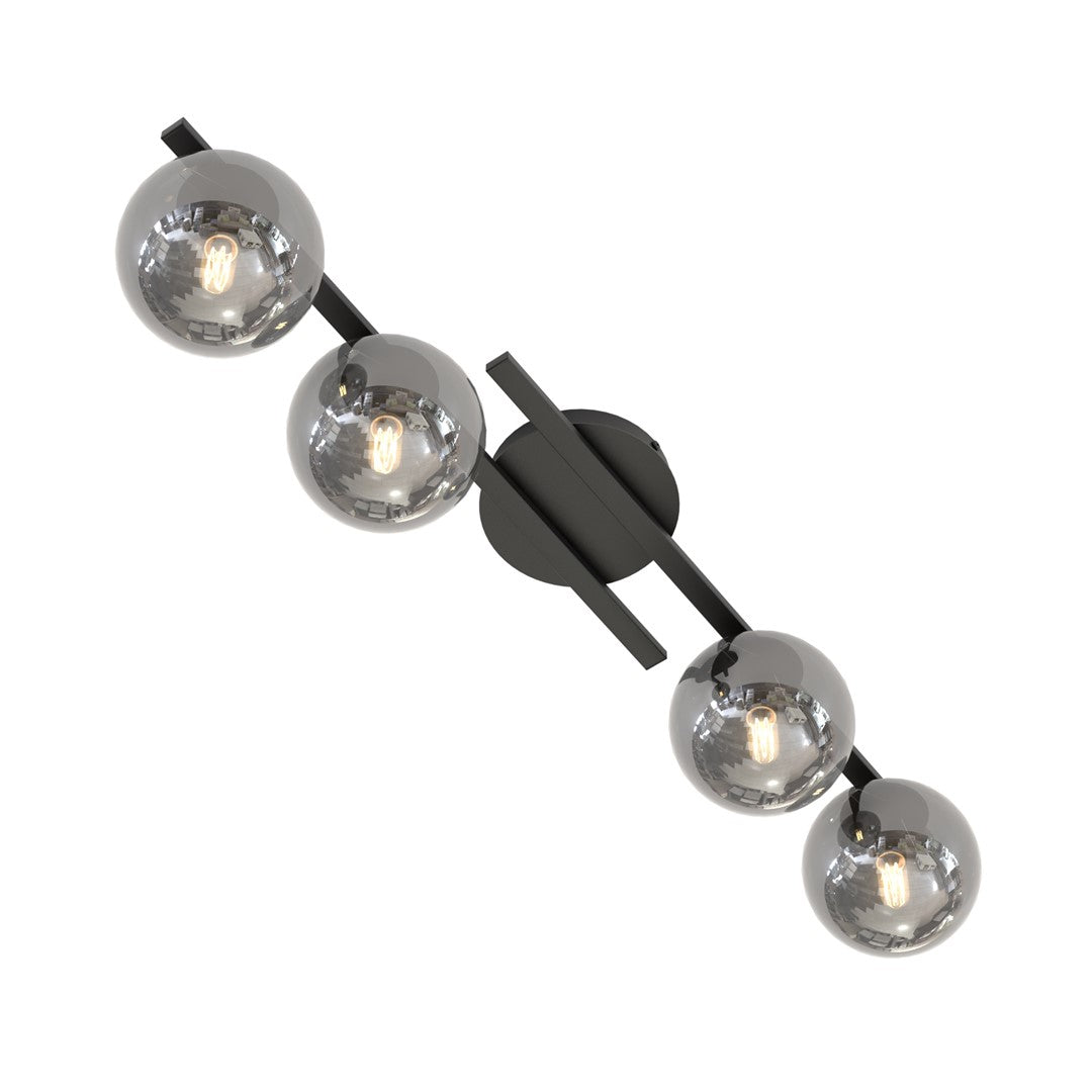 Kairo 4 loftlampe sort/grafit