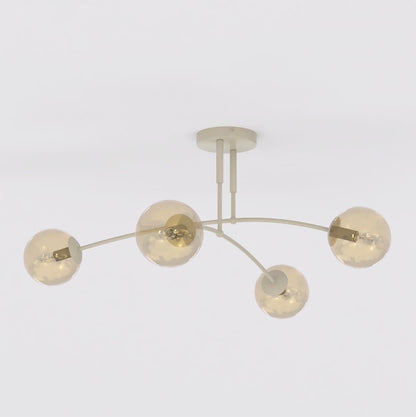Pregos 4 ceiling lamp mocha/honey