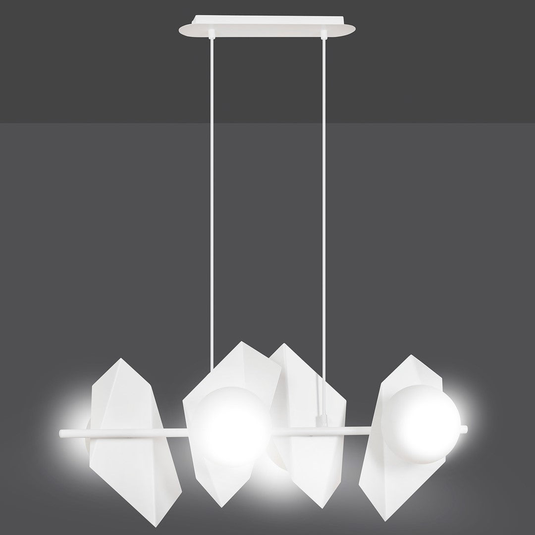 Drifton 4 pendant light white