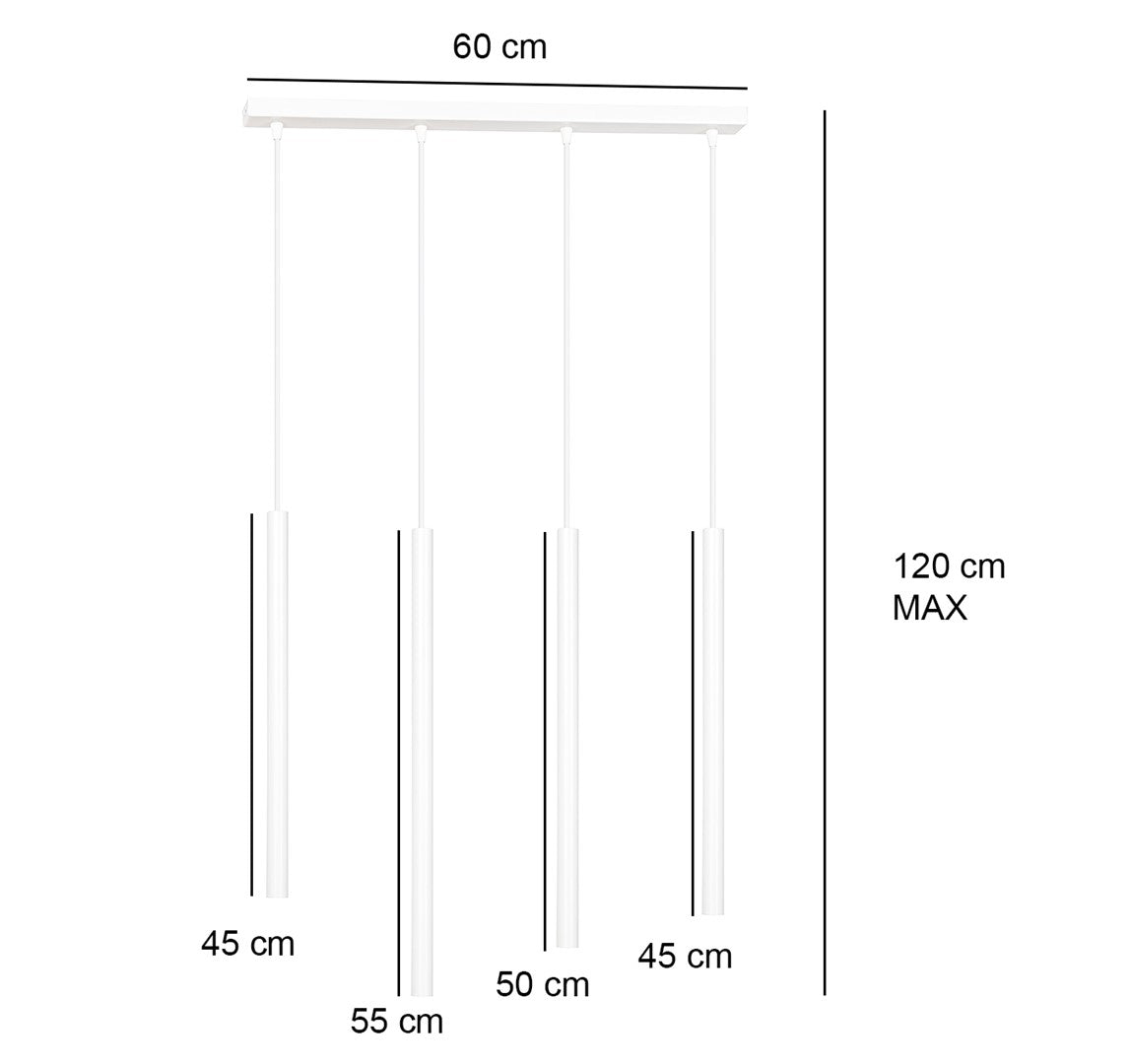 Selter 4 pendellampe sort