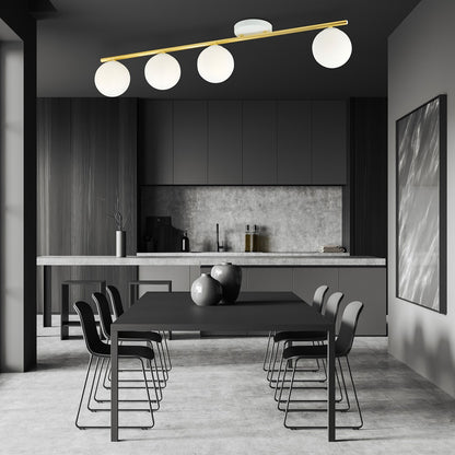 Monza 4 ceiling lamp white/opal
