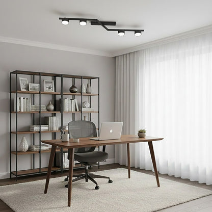 Skan 4 ceiling lamp black