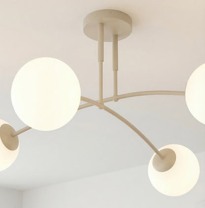 Nails 4 loftlampe mokka/opal