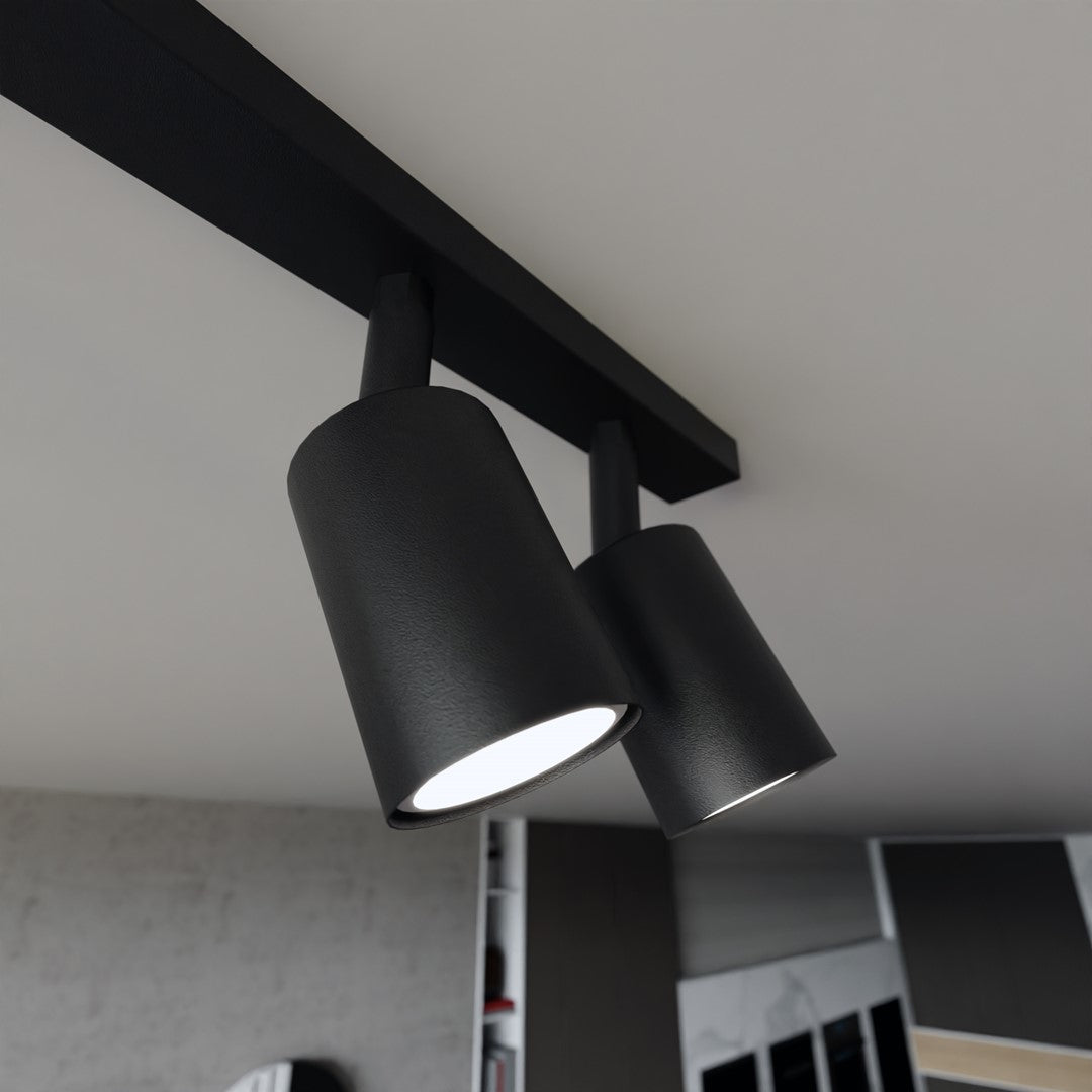 Flash 4 ceiling lamp black