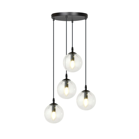 Cosmo 4 premium pendant light clear