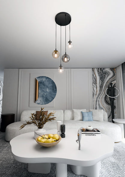 Cosmo 4 premium pendant light mixed