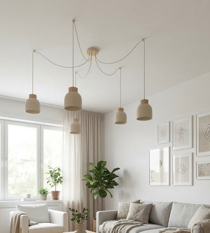 KRU 5 pendant lamp mocha