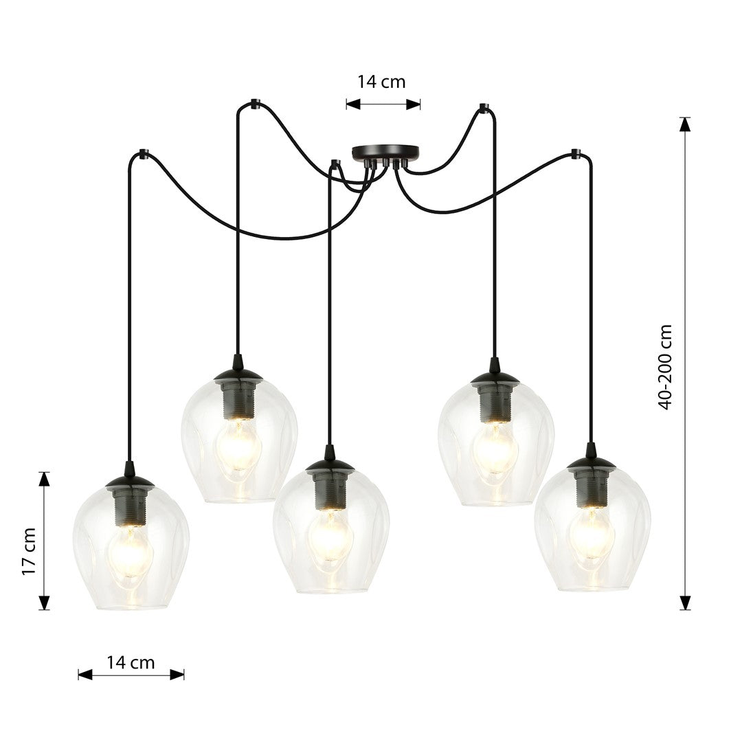Level 5 pendant light clear