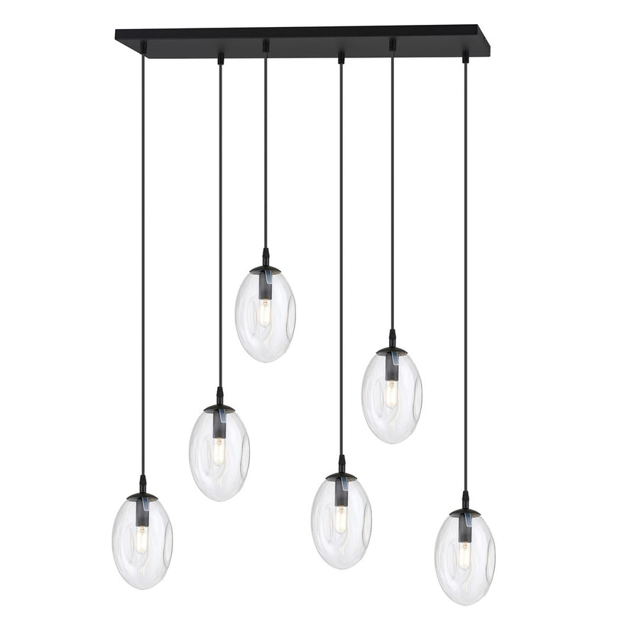 Astral 6 pendellampe transparent