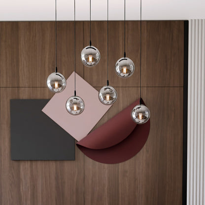 Cosmo 6 pendant light graphite