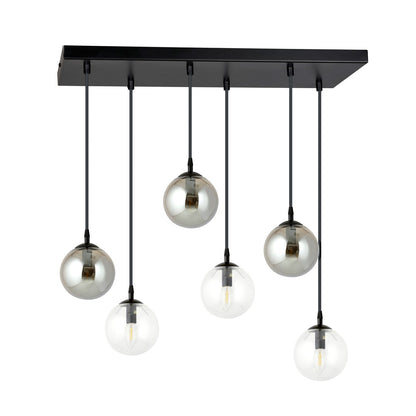 Cosmo 6 pendant light mixed