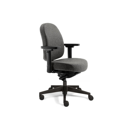 Sit And Move Therapod X Compact Medium Grey - Office Chair Wool Felt Fenice