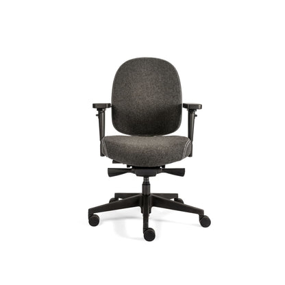 Sit And Move Therapod X Compact Mørkegrå - Kontorstol Uldfilt Fenice