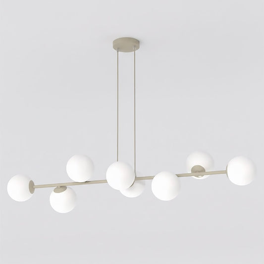 Magnus 8 pendant lamp mocha/opal