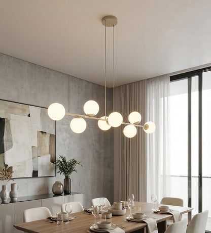 Magnus 8 pendant lamp mocha/opal