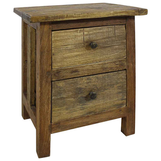 Natbord 40X30X51 Cm Massivt Mahognitræ