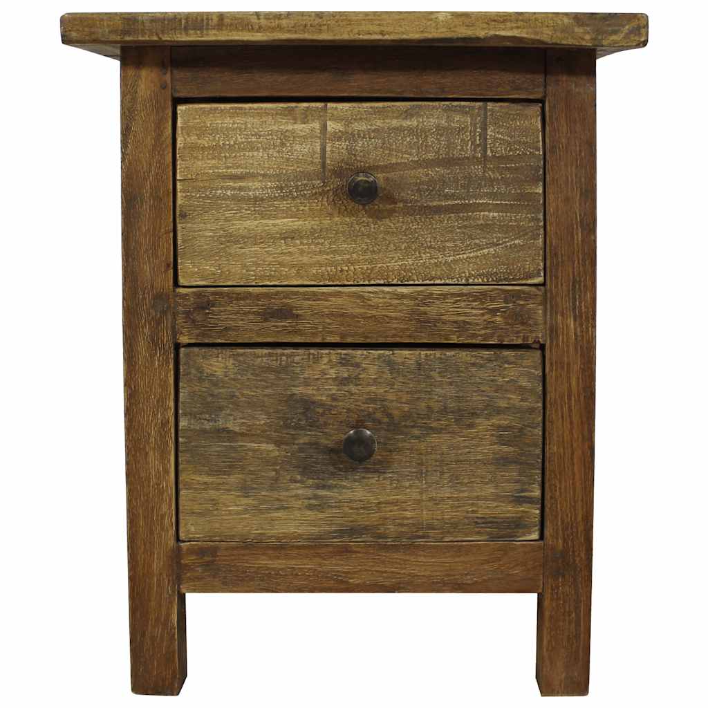 Natbord 40X30X51 Cm Massivt Mahognitræ
