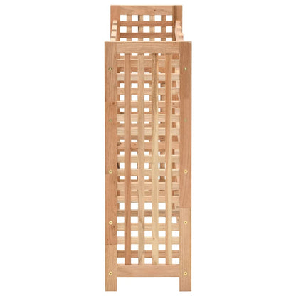 Vinreol Til 25 Flasker 63X25X73 Cm Massivt Valnøddetræ